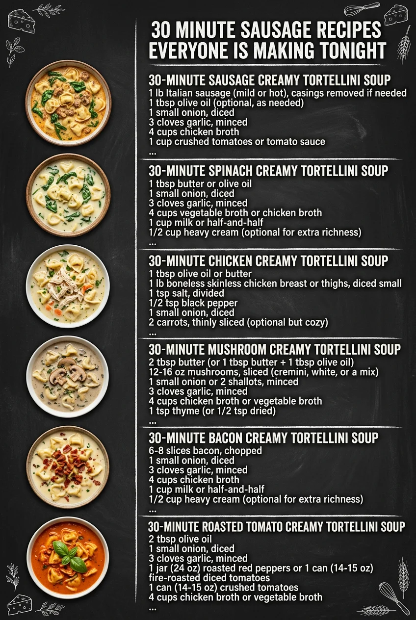 30 Minute Sausage Recipes Everyone Is Making Tonight