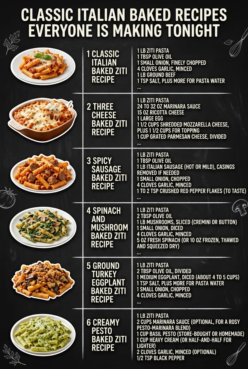 Classic Italian Baked Recipes Everyone Is Making Tonight