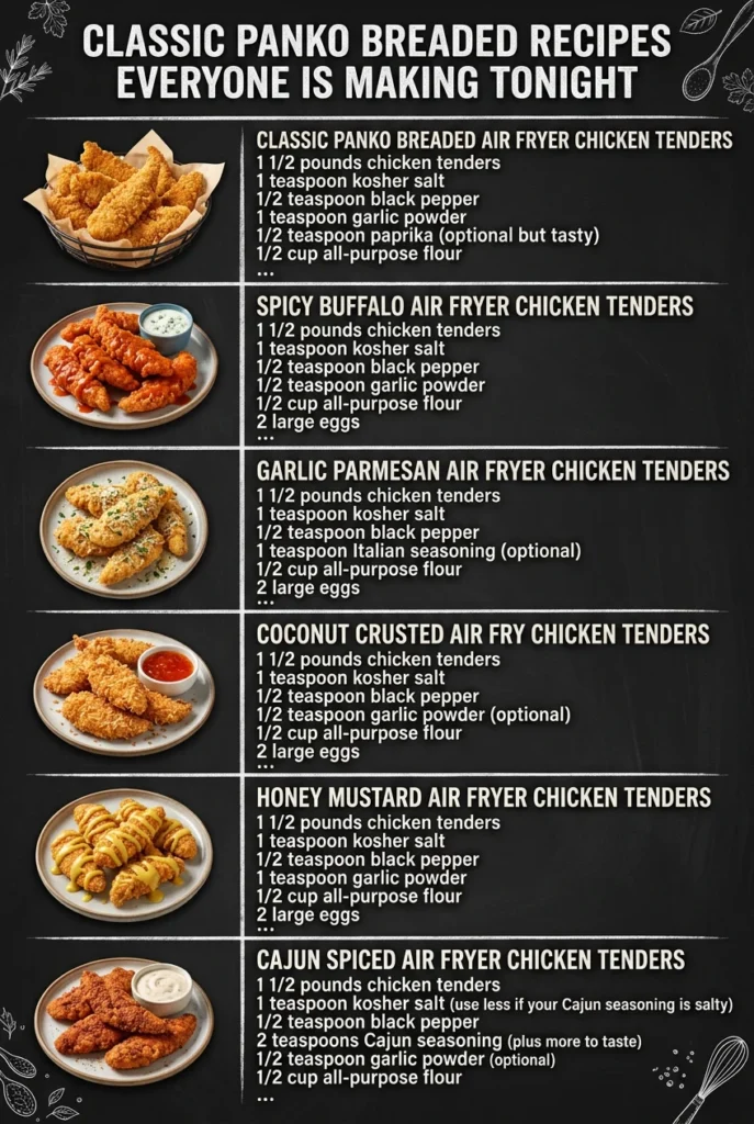 Classic Panko Breaded Recipes Everyone Is Making Tonight