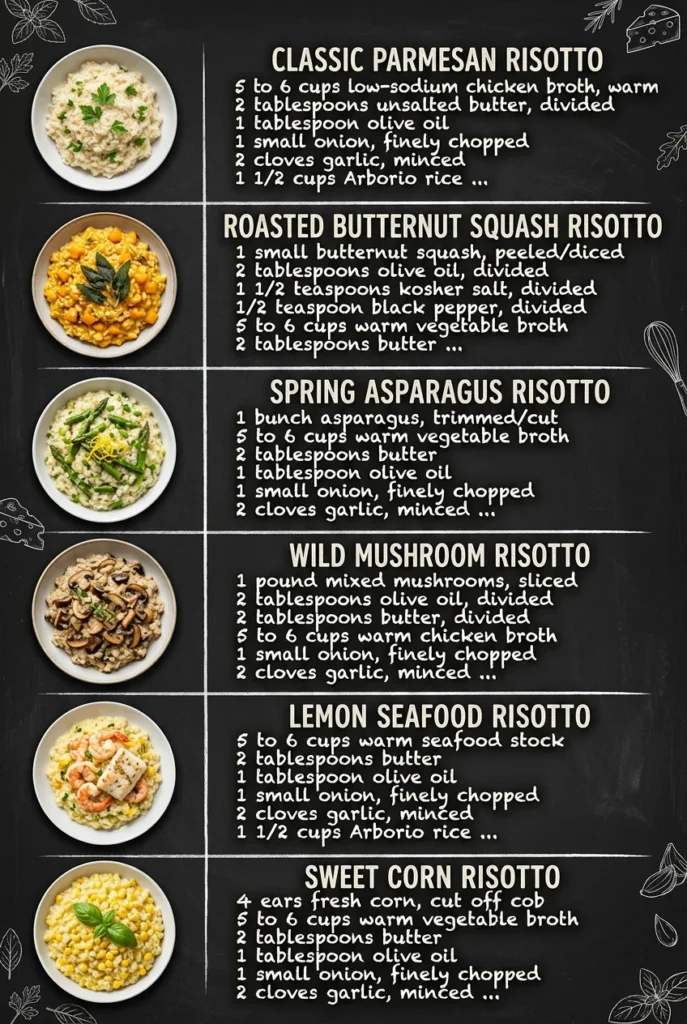 Classic Parmesan Risotto Recipes Everyone Is Making Tonight