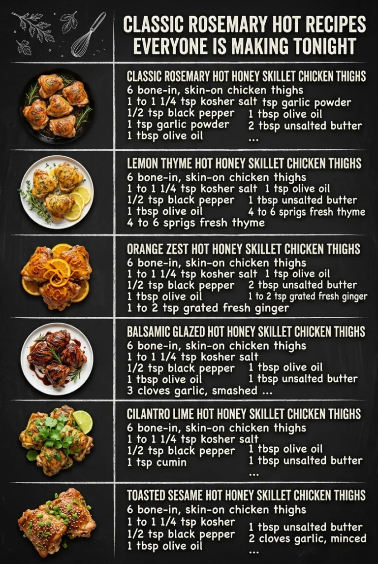 Classic Rosemary Hot Recipes Everyone Is Making Tonight