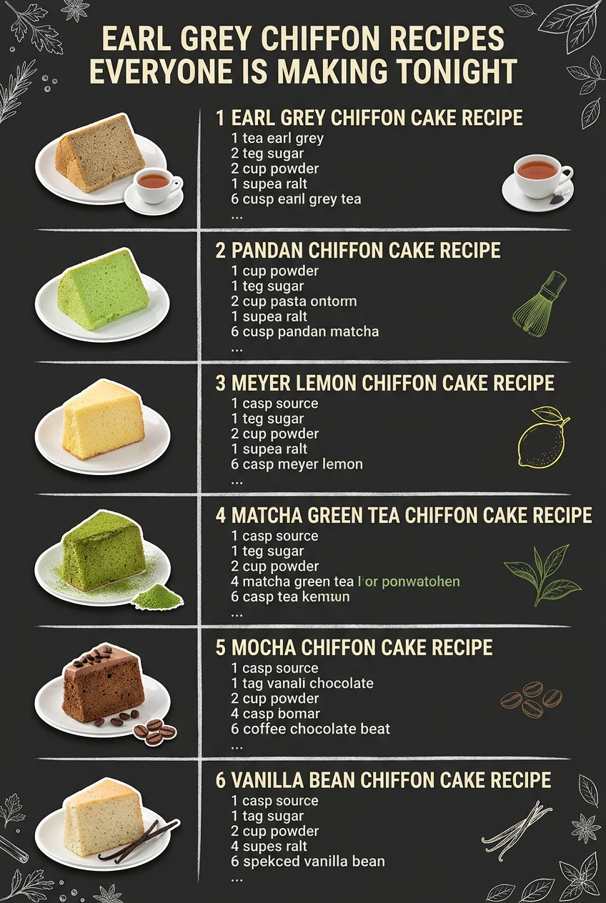 Earl Grey Chiffon Recipes Everyone Is Making Tonight