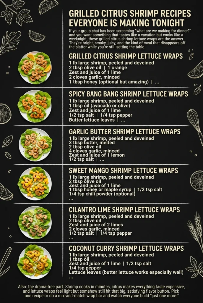 Grilled Citrus Shrimp Recipes Everyone Is Making Tonight