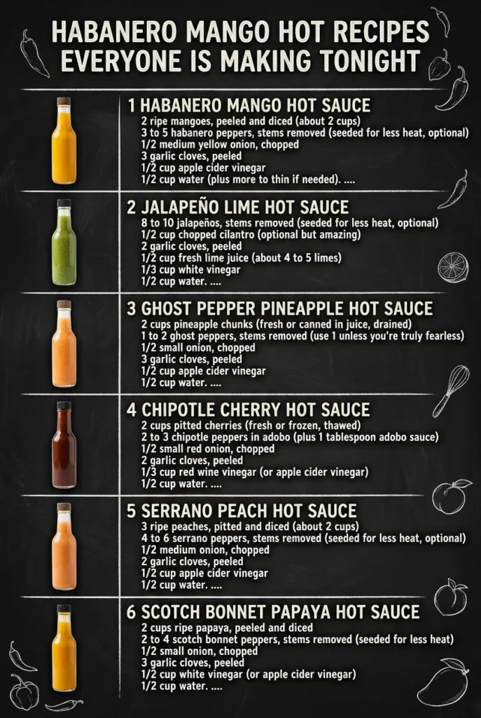 Habanero Mango Hot Recipes Everyone Is Making Tonight