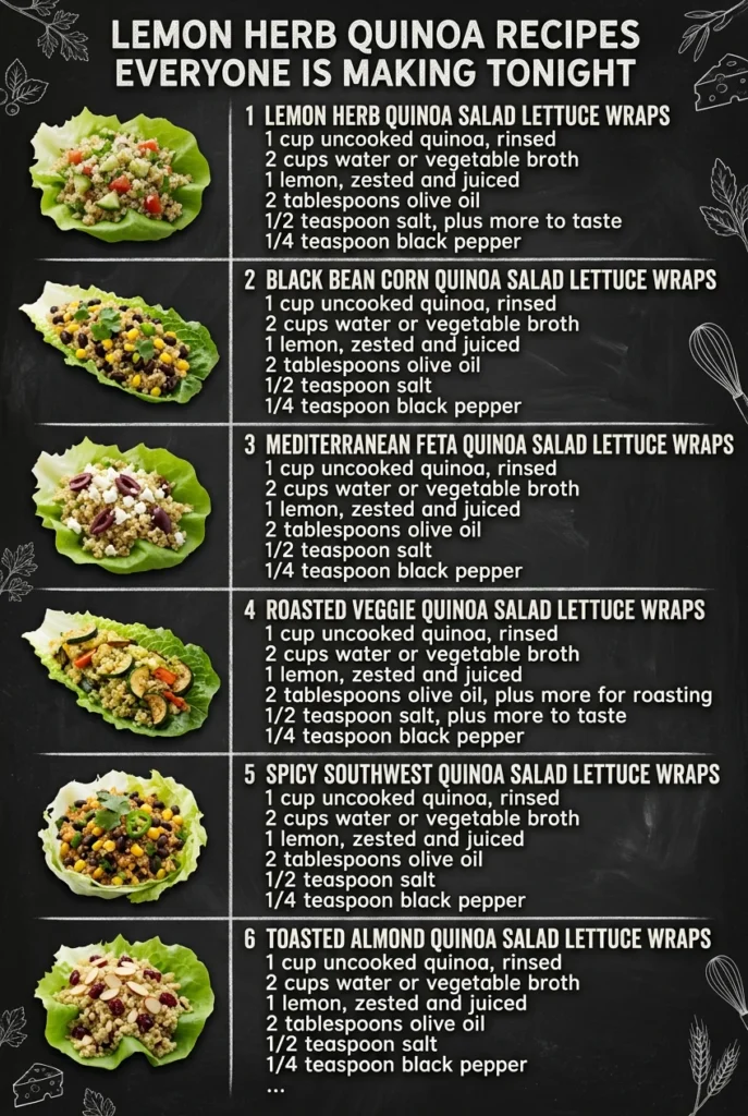 Lemon Herb Quinoa Recipes Everyone Is Making Tonight