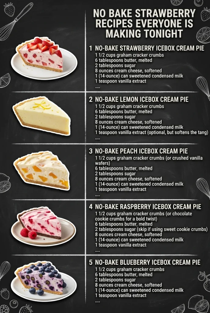 No Bake Strawberry Recipes Everyone Is Making Tonight