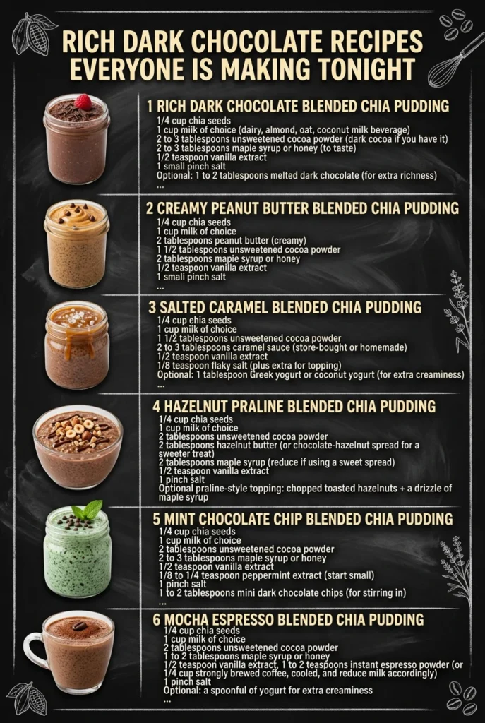 Rich Dark Chocolate Recipes Everyone Is Making Tonight