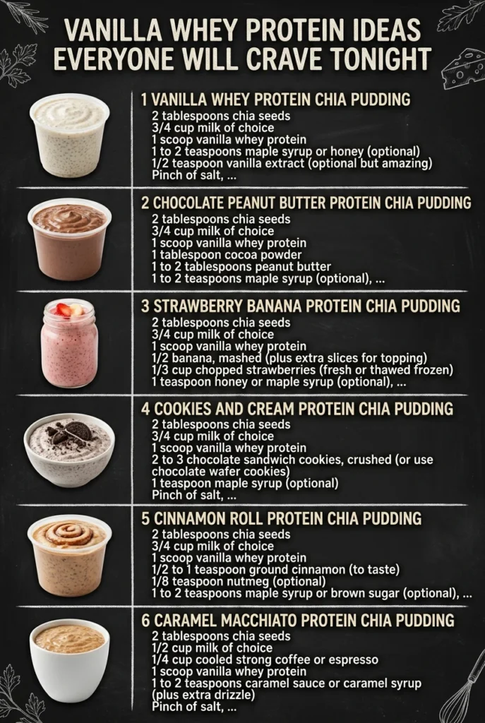 Vanilla Whey Protein Ideas Everyone Will Crave Tonight