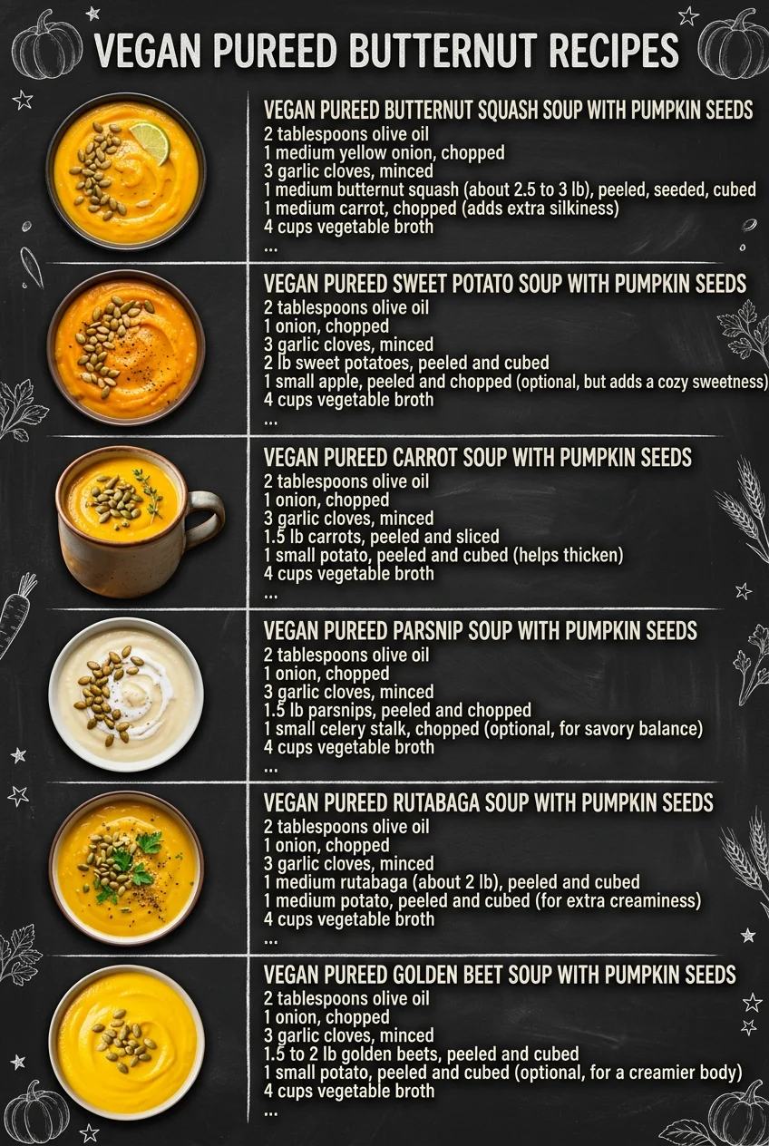 Vegan Pureed Butternut Recipes Everyone Is Making Tonight