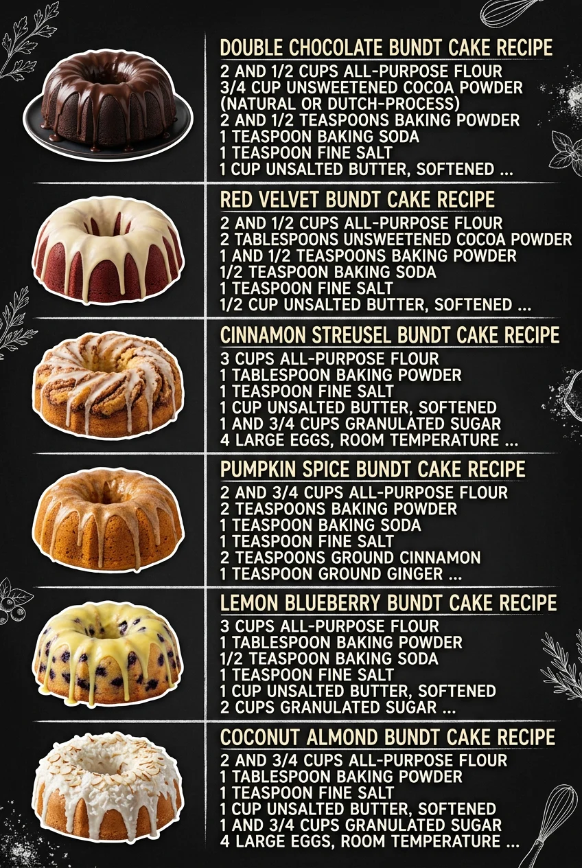 Viral Double Chocolate Bundt Recipes Everyone Is Making Tonight